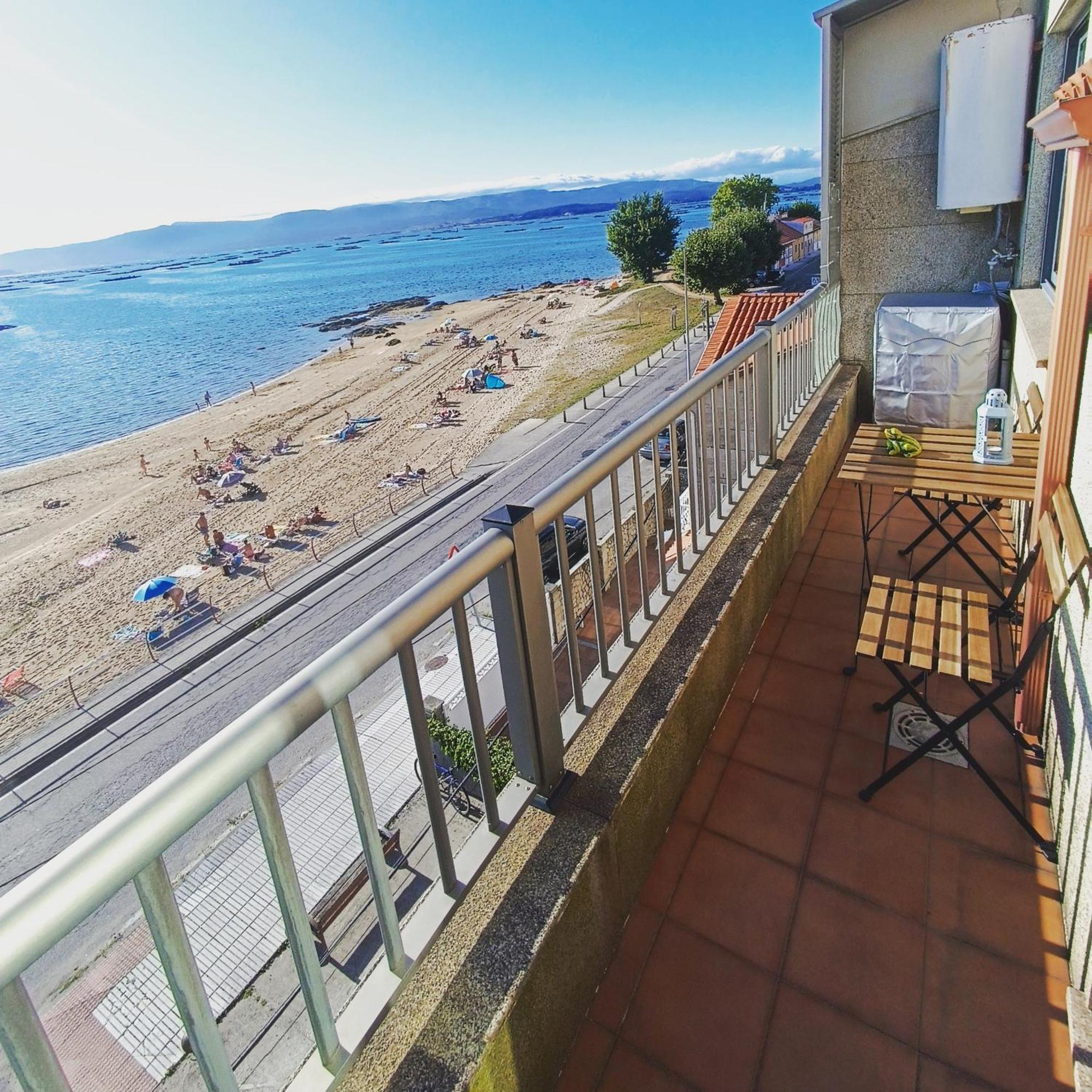 Mirador Mar De Castelao, 1ª Linea De Playa Urbana Daire Villanueva De Arosa Dış mekan fotoğraf