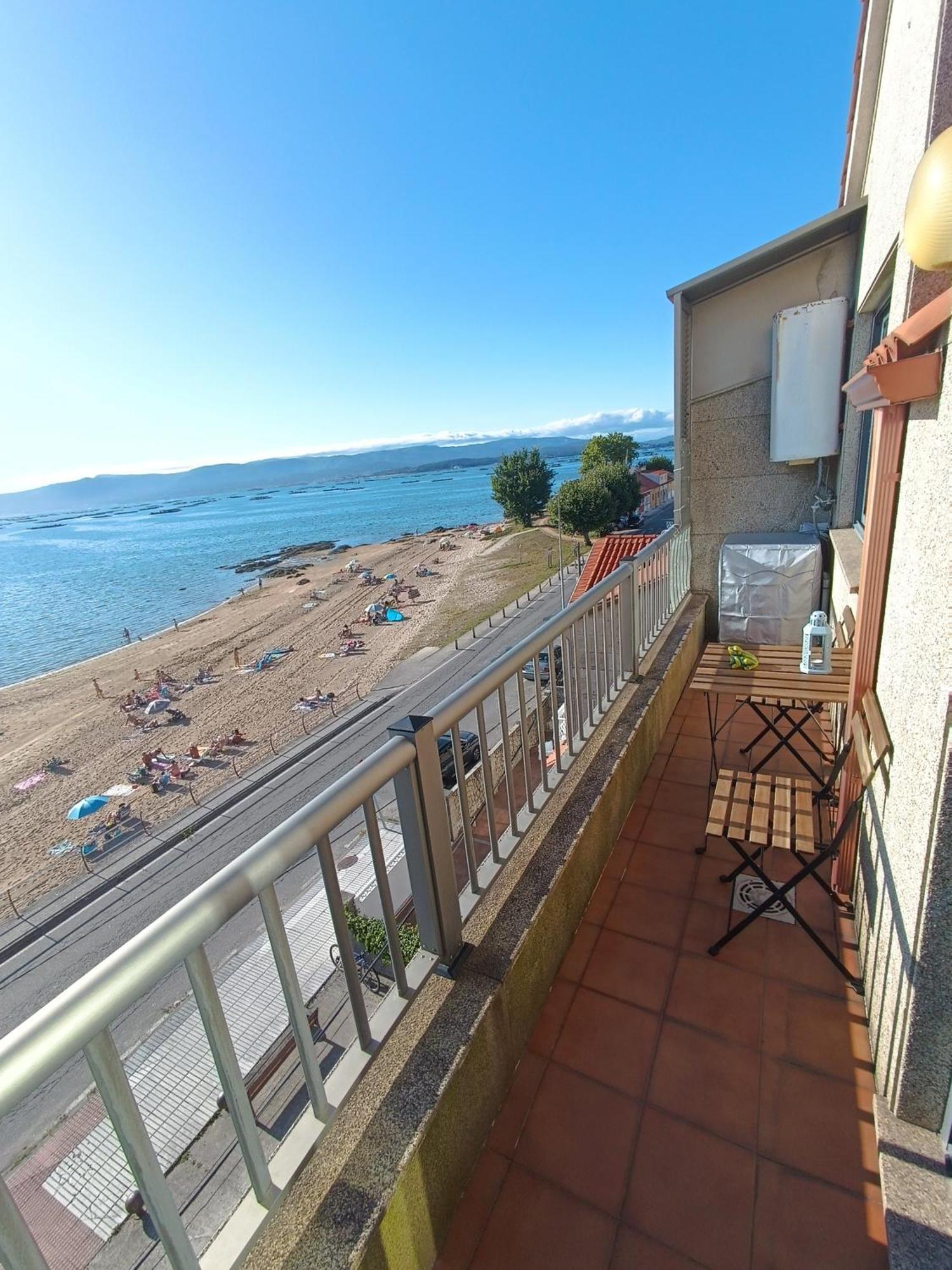 Mirador Mar De Castelao, 1ª Linea De Playa Urbana Daire Villanueva De Arosa Dış mekan fotoğraf